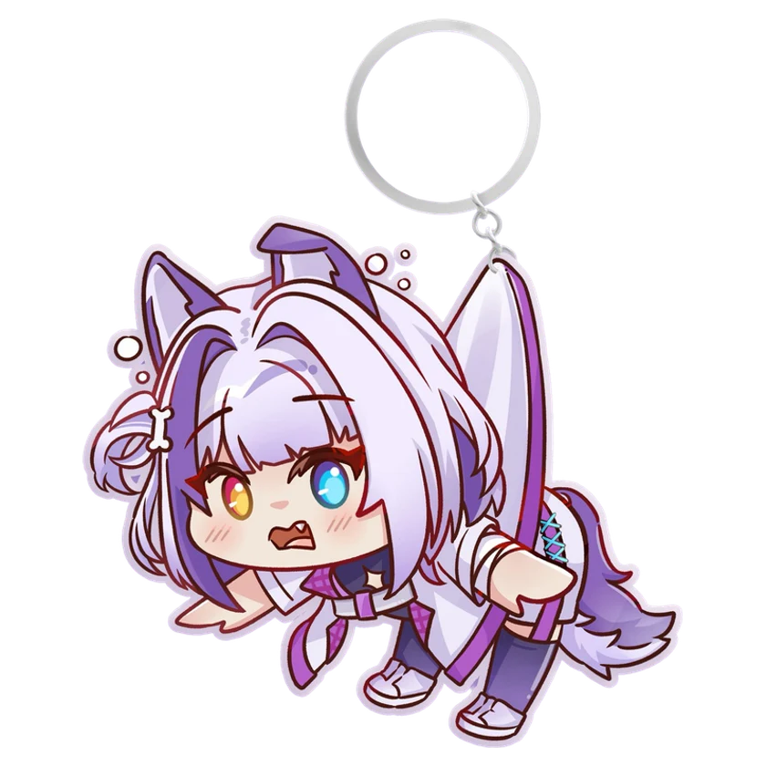 Jetto Wagging Tail Keychain