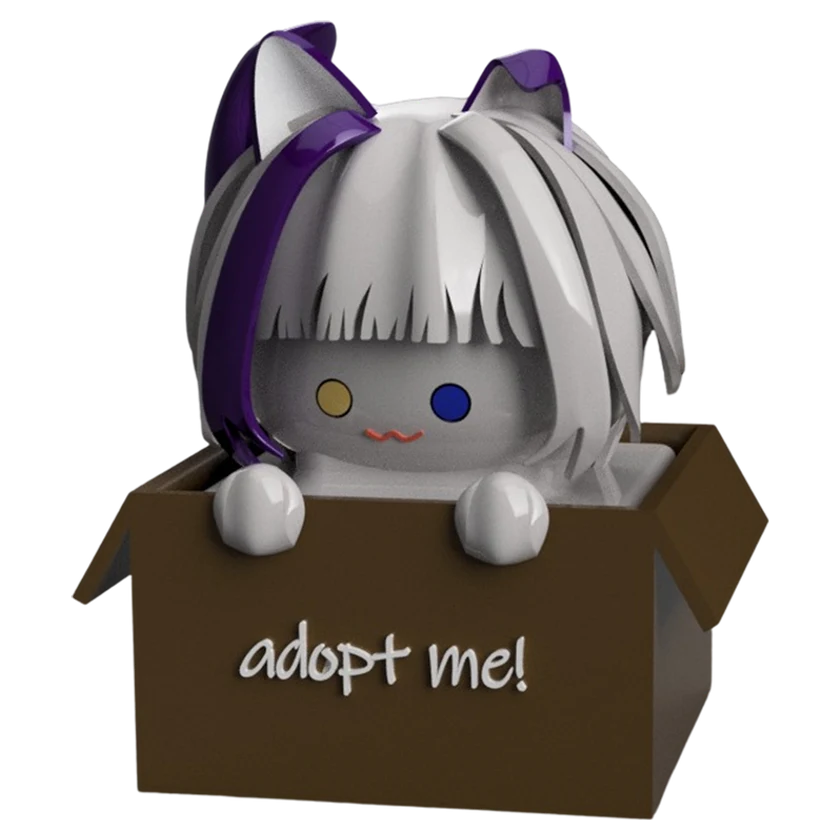 Adopt Me 3D Clicker Keychain